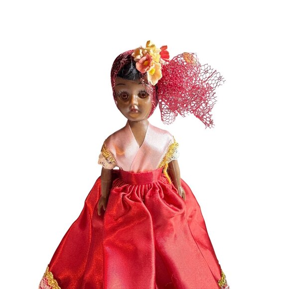 Arco Atlantic Richfield Co Intntl Dolls Traditional Outfits Set Of 4 Vintage - Picture 8 of 8